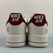 Cargar imagen en el visor de la galería, Air Force 1 07 Low 40 Off White Navy Blue Dark Red BS9055-740