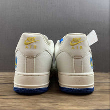 Cargar imagen en el visor de la galería, Air Force 1 07 Low Rice White Blue Gold NA2022-004