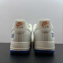 Cargar imagen en el visor de la galería, Air Force 1 07 Low Rice White Orange Dark Blue NA2022-003