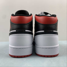 Cargar imagen en el visor de la galería, Air Jordan 1 Mid Gym Red Black Toe DQ8426-106