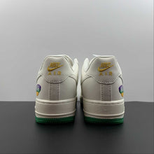Cargar imagen en el visor de la galería, Air Force 1 07 Low NOLA Pelicans Rice Dark White Purple Green TF8896-303