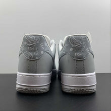 Cargar imagen en el visor de la galería, Air Force 1 07 Low Cashew Flower Grey White XM6321-736