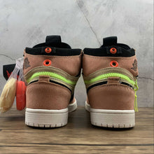 Cargar imagen en el visor de la galería, Air Jordan 1 High Switch Pink Volt Peach Neon White CW6576-800