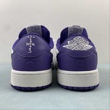 Cargar imagen en el visor de la galería, Travis Scott x Air Jordan 1 Low OG Purple White Black DM7890-386