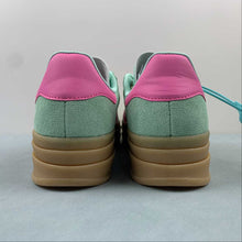 Cargar imagen en el visor de la galería, Adidas Gazelle Bold Pulse Mint Screaming Pink Gum M2 H06125