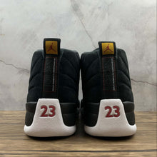 Cargar imagen en el visor de la galería, Air Jordan 12 Retro Reverse Taxi Black White 130690-017