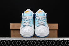 Cargar imagen en el visor de la galería, SB Dunk Low Splash Yellow Ochre Powder Blue Dark Maroon 309601-471