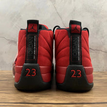 Cargar imagen en el visor de la galería, Air Jordan 12 Retro Reverse Flu Game Varsity Red Black CT8013-602