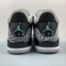Cargar imagen en el visor de la galería, Air Jordan 3 Retro Bright Green Wolf Gray Black White CT8532-031