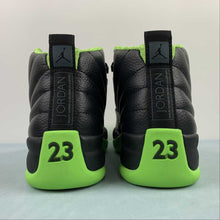 Cargar imagen en el visor de la galería, Air Jordan 12 Retro Black Neon Green SP-22-MNJDLS-595-S
