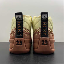 Cargar imagen en el visor de la galería, Air Jordan 12 Retro Eastside Golf Out of the Clay Muslin Burnt Sunrise DV1758-108
