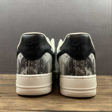 Cargar imagen en el visor de la galería, Air Force 1 07 Low Landscape Ink Painting White Black BL1522-089