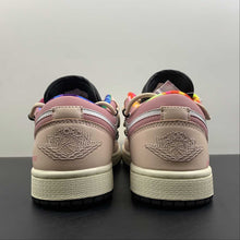 Cargar imagen en el visor de la galería, Air Jordan 1 Low SE “Pink Rose” Black White Onix-White Sail DQ8421-001