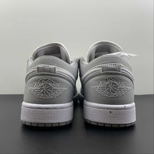 Cargar imagen en el visor de la galería, Air Jordan 1 Low Light Steel Grey Sail White DV0426-012