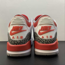 Cargar imagen en el visor de la galería, Air Jordan 3 Retro OG Fire Red White Cement Grey DN3707-160
