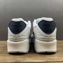 Cargar imagen en el visor de la galería, Air Max 90 Euro Tour 2020 White Midnight Navy Bright Blue University Red CW7574-100