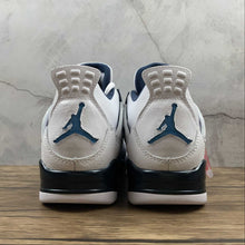 Cargar imagen en el visor de la galería, Air Jordan 4 Retro Ls Legend Blue Midnight White Navy 314254-107