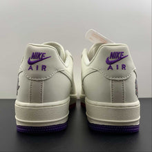 Cargar imagen en el visor de la galería, Air Force 1 07 Low Raptors Toronto White Purple Red KK6325-015