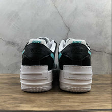 Cargar imagen en el visor de la galería, Air Force 1 Shadow Aurora White Black Blue CZ7929-100