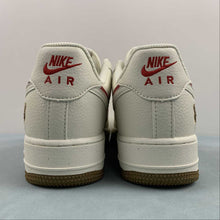 Cargar imagen en el visor de la galería, Air Force 1 07 Low Double Swoosh White Red Grey CC2569-022