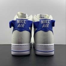 Cargar imagen en el visor de la galería, Air Force 1 High SE Sail White Metallic Gold Blue Jay DQ7584-100
