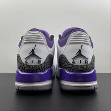 Cargar imagen en el visor de la galería, Air Jordan 3 Retro Dark Iris Cement Grey White Black CT8532-105