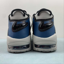Cargar imagen en el visor de la galería, Air More Uptempo Industrial Blue Pure Platinum Burnished Teal FD5573-001