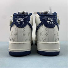 Cargar imagen en el visor de la galería, Air Force 1 07 Mid LV Blue Off White DV9988-400