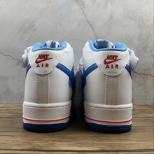 Cargar imagen en el visor de la galería, Air Force 1 07 Mid Summit White Blue Red CD0884-126