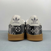 Cargar imagen en el visor de la galería, Adidas Gazelle x Louis Vuitton White Black Grey SC9207-730