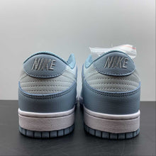 Cargar imagen en el visor de la galería, SB Dunk Low Clear Blue Swoosh Aura Worn Blue White DH9765-401