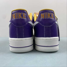 Cargar imagen en el visor de la galería, Air Force 1 07 Low Be True To Her School LSU Court Purple White University Gold Sail FJ1408-500