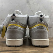 Cargar imagen en el visor de la galería, Air Jordan 1 High Switch Light Smoke Gray Tour Yellow CW6576-100