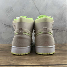 Cargar imagen en el visor de la galería, Air Jordan 1 High Zoom Comfort Lemon Twist Fossil White CT0979-200