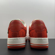 Cargar imagen en el visor de la galería, Louis Vuitton Trainer Snaker x Air Force 1 White Red LK0233