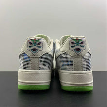 Cargar imagen en el visor de la galería, Air Force 1 07 Low Lion Dance White Blue Green CW1888-716