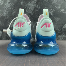 Cargar imagen en el visor de la galería, Air Max 270 White Laser Fuchsia Teal Tint Blue Fury CJ0568-100