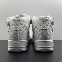 Cargar imagen en el visor de la galería, Air Force 1 07 Mid X Louis Vuitton White LD0212