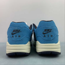 Cargar imagen en el visor de la galería, Air Max 1 Corduroy Baltic Blue Sesame Gridiron Sail FB8915-400