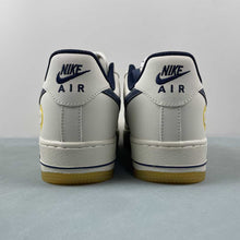Cargar imagen en el visor de la galería, Air Force 1 07 Low Beige Dark Blue Yellow XC2351-033