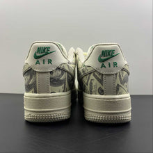 Cargar imagen en el visor de la galería, Air Force 1 07 Low Rich Grey White Green CW1188-555