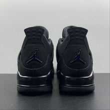 Cargar imagen en el visor de la galería, Air Jordan 4 Retro Gs Black Cat 2020 Light Graphite Black 408452-010