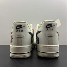 Cargar imagen en el visor de la galería, Air Force 1 07 Low You Love Still I Beige Red Black Customised CW2288-226