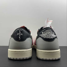 Cargar imagen en el visor de la galería, Travis Scott x Air Jordan 1 Low OG White Black Red DM7866-133