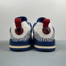 Cargar imagen en el visor de la galería, Air Jordan Spizike Low Sail Varsity Red Muslin Storm Blue IM2176-133