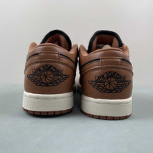 Cargar imagen en el visor de la galería, Air Jordan 1 Low Archaeo Brown Black Sail DC0774-021