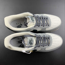 Cargar imagen en el visor de la galería, Air Force 1 07 Low Grey Dark Green Sail White CW1888 608