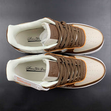 Cargar imagen en el visor de la galería, LV x Air Force 1 07 Low Salute Cream Brown DC8877-202