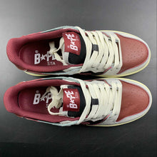 Cargar imagen en el visor de la galería, BAPE Sk8 STA Black Gray Red