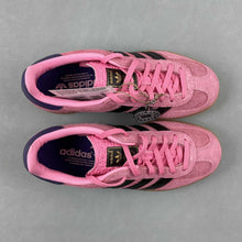 Cargar imagen en el visor de la galería, Adidas Gazelle Indoor Bliss Pink Core Black Collegiate Purple IE7002
